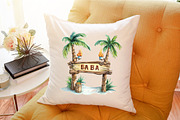 Summer Day Wooden Sign Clipart, an Illustration by Sublimation Artist (Thumbnail 5 of 6)