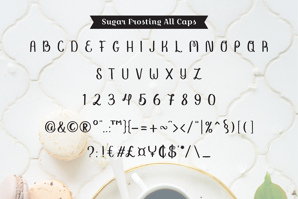 Sugar Frosting Font Trio preview 3