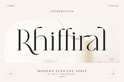 Rhiffiral, a Serif Font by Dora Typefoundry (Thumbnail 1 of 30)