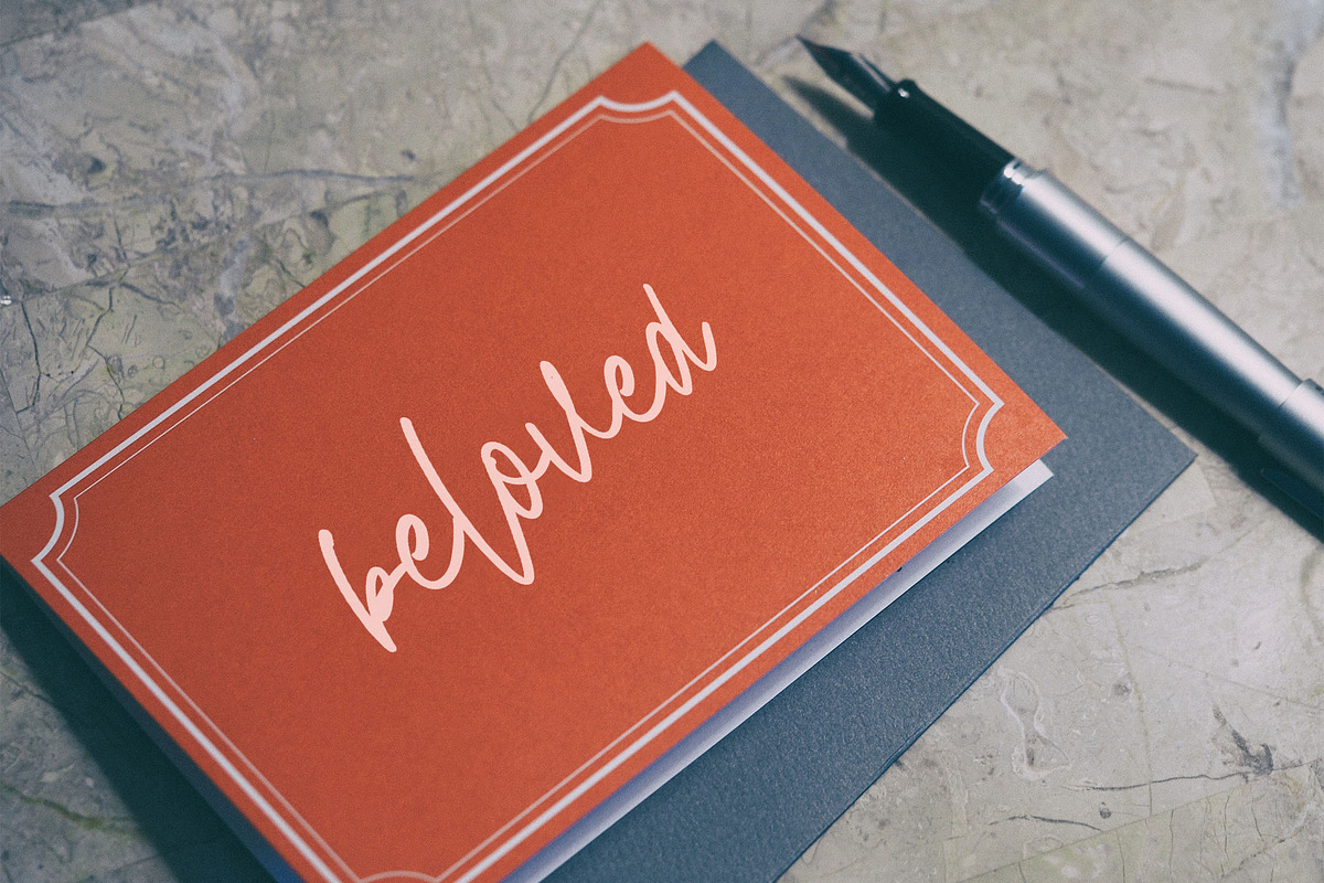 Simplifie - Script Font, a Script Font by NTC Graphic (Photo 5 of 7)