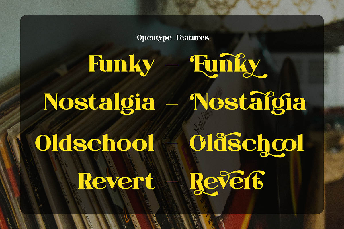 Qurgo Woody | Stylish Retro Serif, a Serif Font by Denustudios (Photo 7 of 13)