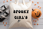 Crow and ghost - Groovy font, a Handwritten Font by Sk designs (Thumbnail 5 of 8)
