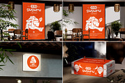 36 Ramen Noodle Restaurant Mockups, a Packaging Mockup by Vitora Mockup (Thumbnail 5 of 11)