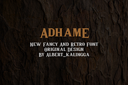 Adhame Font, a Serif Font by albert_kalingga (Thumbnail 2 of 5)