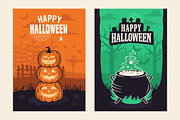 Halloween Posters - 24 Designs, a Seasonal Illustration by DenysHolovatiuk (Thumbnail 4 of 9)