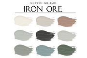 SW Iron Ore 7069 Home Paint Palette, a Presentation Template by CONCEPT COLORS (Thumbnail 2 of 8)