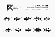 Tuna Fish Icon Vector, an Icon by Akatype Studio (Thumbnail 1 of 3)