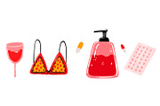 Menstrual Health & Feminine Care, a Healthcare Illustration by the_myro (Thumbnail 3 of 5)