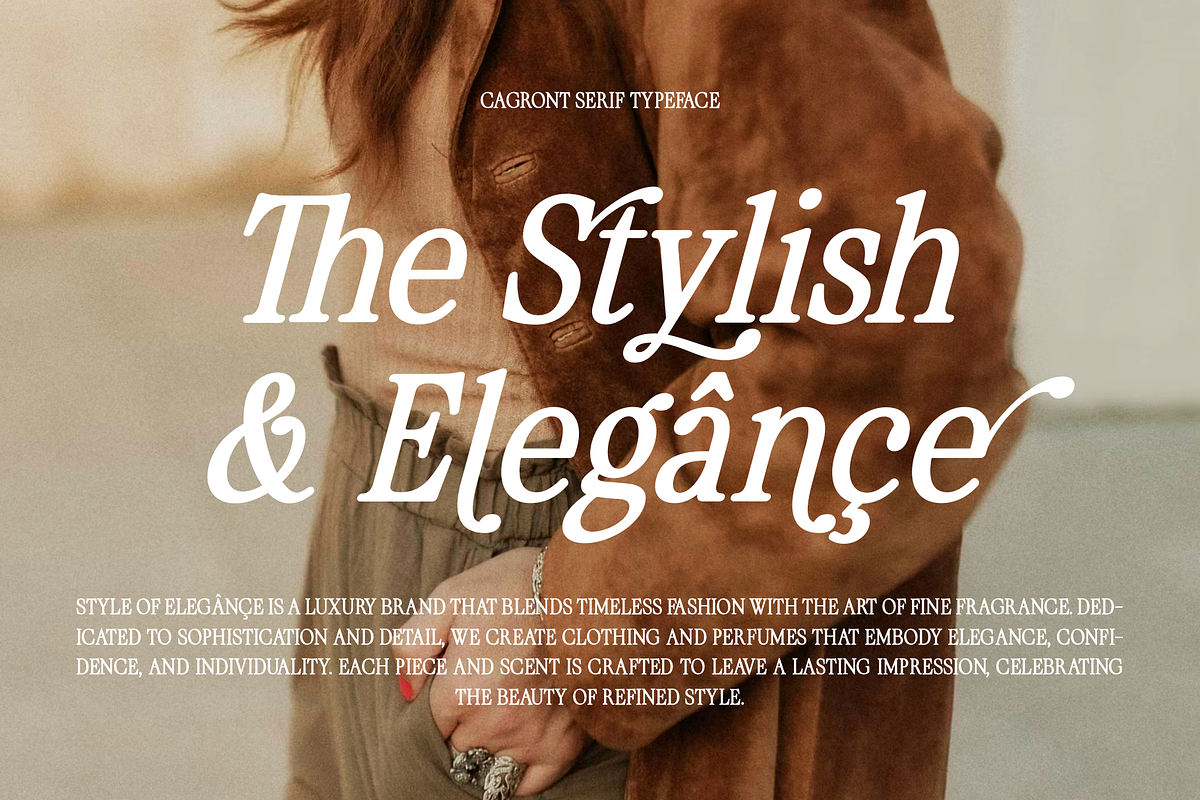Cagront Serif, a Serif Font by studiobasic (Photo 2 of 10)