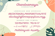 Chandramaya, a Script Font by Typegoals Studio (Thumbnail 5 of 8)