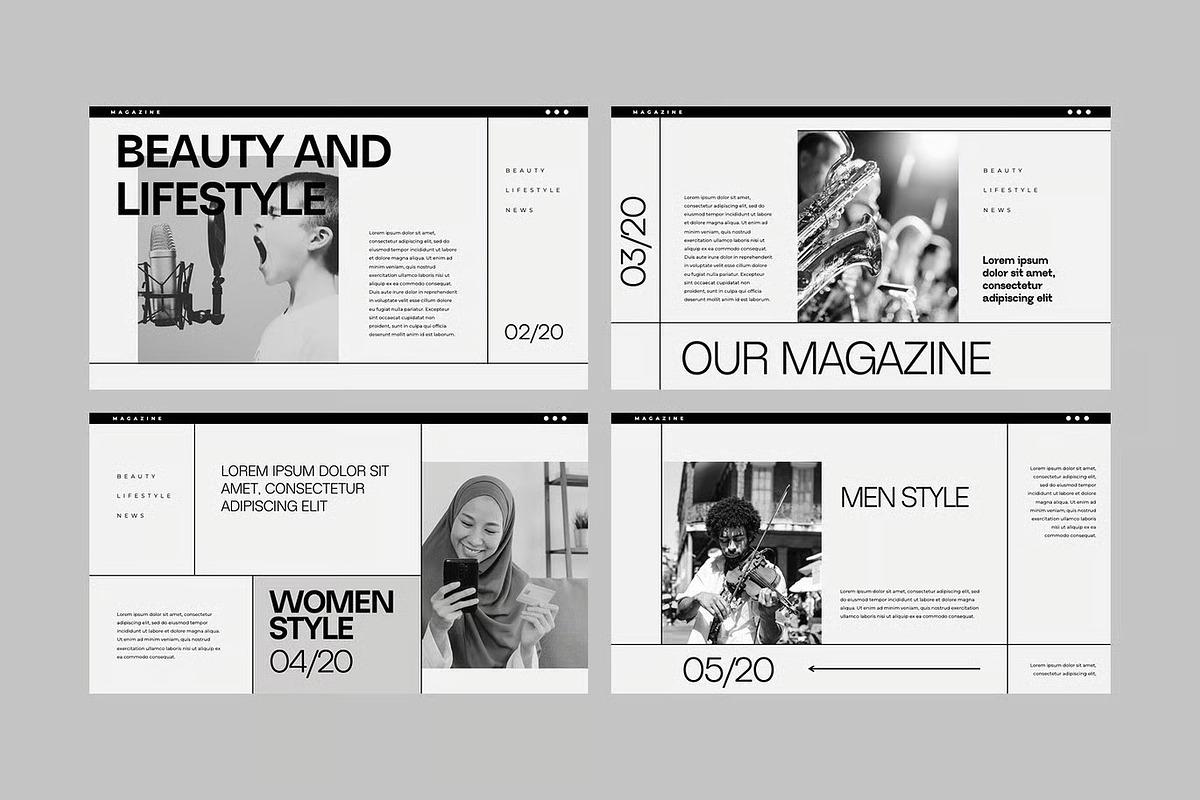 Magazine Catalogue GSlides, PPoint, a Presentation Template by Fit-tee (Photo 2 of 4)