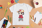 Anime Characters. Sticker., an Animal Illustration by KENO Mascots (Thumbnail 6 of 6)