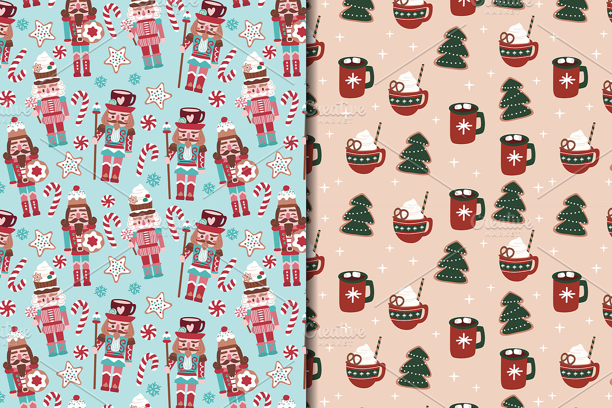 Sweet Christmas Cookies Pattern Set, a Pattern Graphic by CreativeChristiana (Photo 8 of 12)