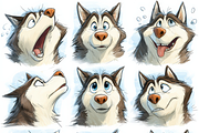 Funny Dog Sticker Pack 120+ Sheets, a Print Template by Virgo Studio (Thumbnail 11 of 16)