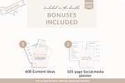 Virtual assistant Canva templates, a Social Media Template by Cate Creates (Thumbnail 9 of 12)