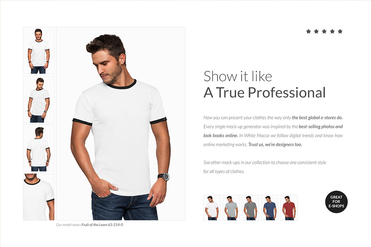 T-SHIRTS BUNDLE 20xMock-ups + DEMO, a Books & Magazine Mockup by Apparel_Mockups (Photo 8 of 28)