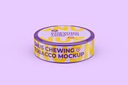 Snus Chewing Tobacco Can Mockup, a Packaging Mockup by easymock 2 (Thumbnail 7 of 10)