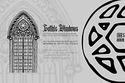 Gothic Windows, an Object Graphic by Norse Moss (Thumbnail 3 of 6)