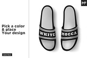Slide Sandals Mock-up, an Apparel Mockup by Mocca Mockups Store (Thumbnail 6 of 9)