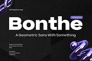 Bonthe - Geometric Sans Family, a Sans Serif Font by Dora Typefoundry (Thumbnail 1 of 10)