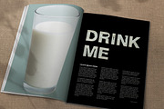 Milk Skimmed Font, a Font by Handmadefont (Thumbnail 8 of 9)