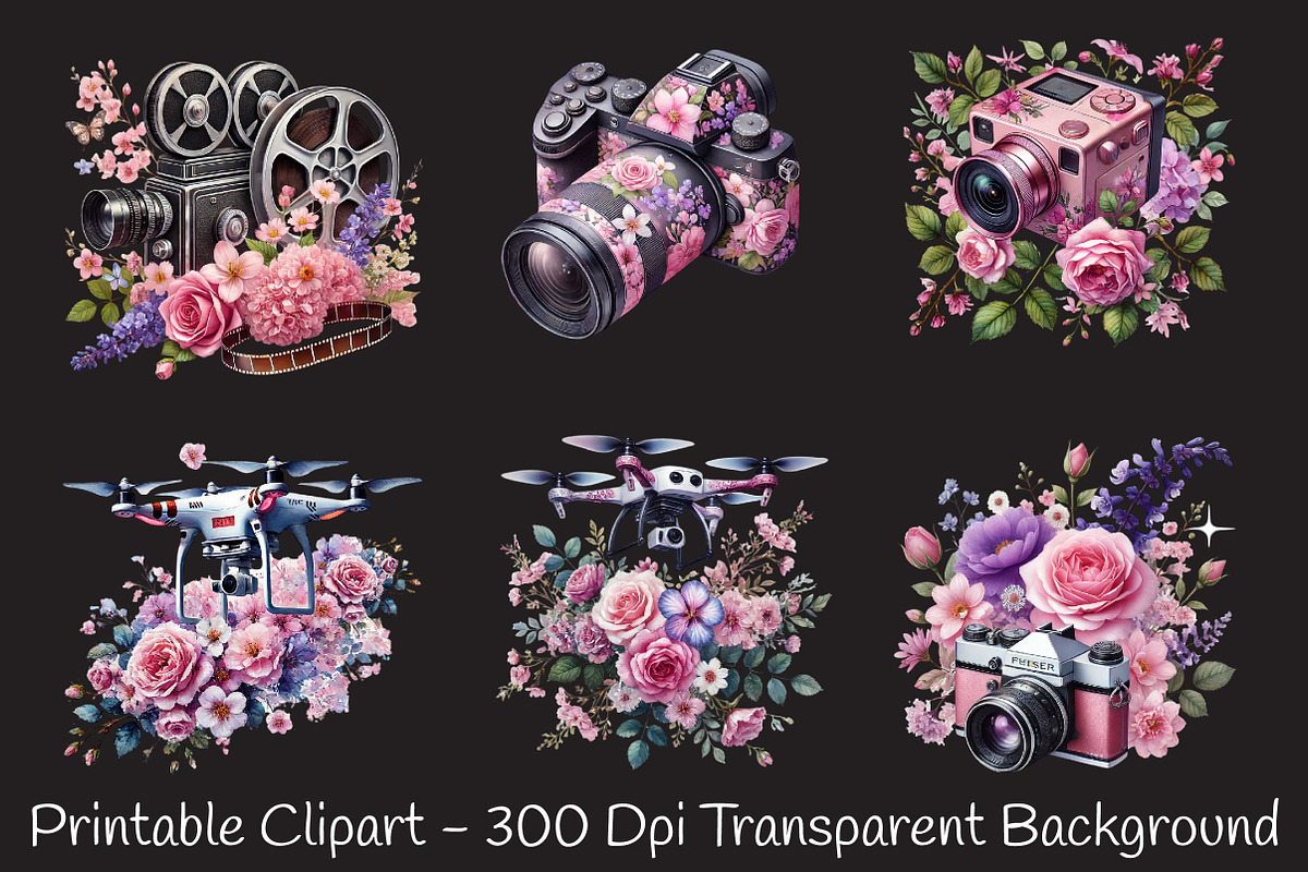 Spring photography clipart, an Illustration by RobertsArt (Photo 7 of 7)