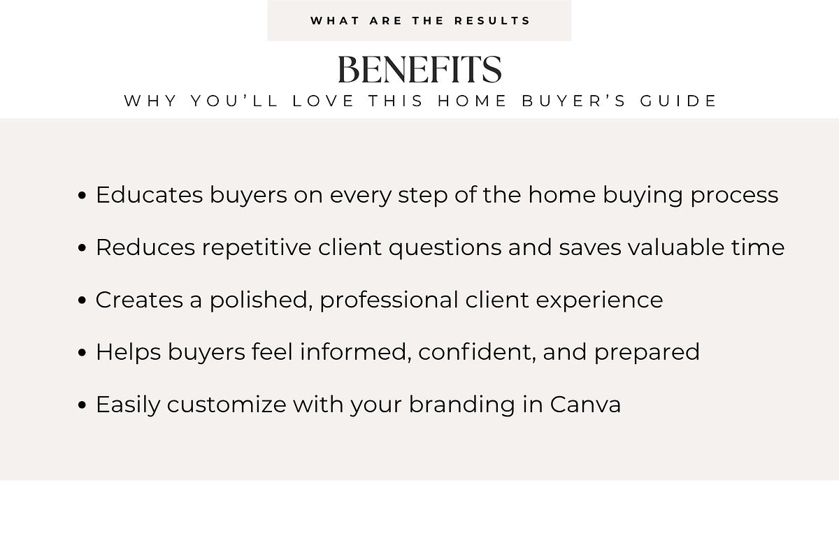Home Buyer Roadmap Canva Template, a Flyer Template by BrandhavenStudio (Photo 4 of 10)