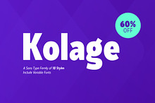 Kolage Sans | 60% OFF