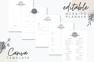 Wedding Template Bundle | Canva