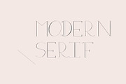 Flora Serif - Modern Serif Font, a Serif Font by PrettyGrandmillennial (Thumbnail 3 of 4)