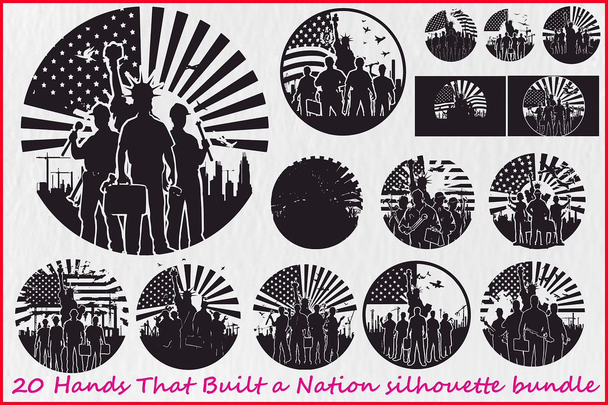 Hands That Built Nation Bundle, an Illustration by BIPLOB EXPERT (Photo 1 of 21)