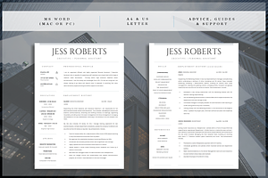 Professional CV Template Resume