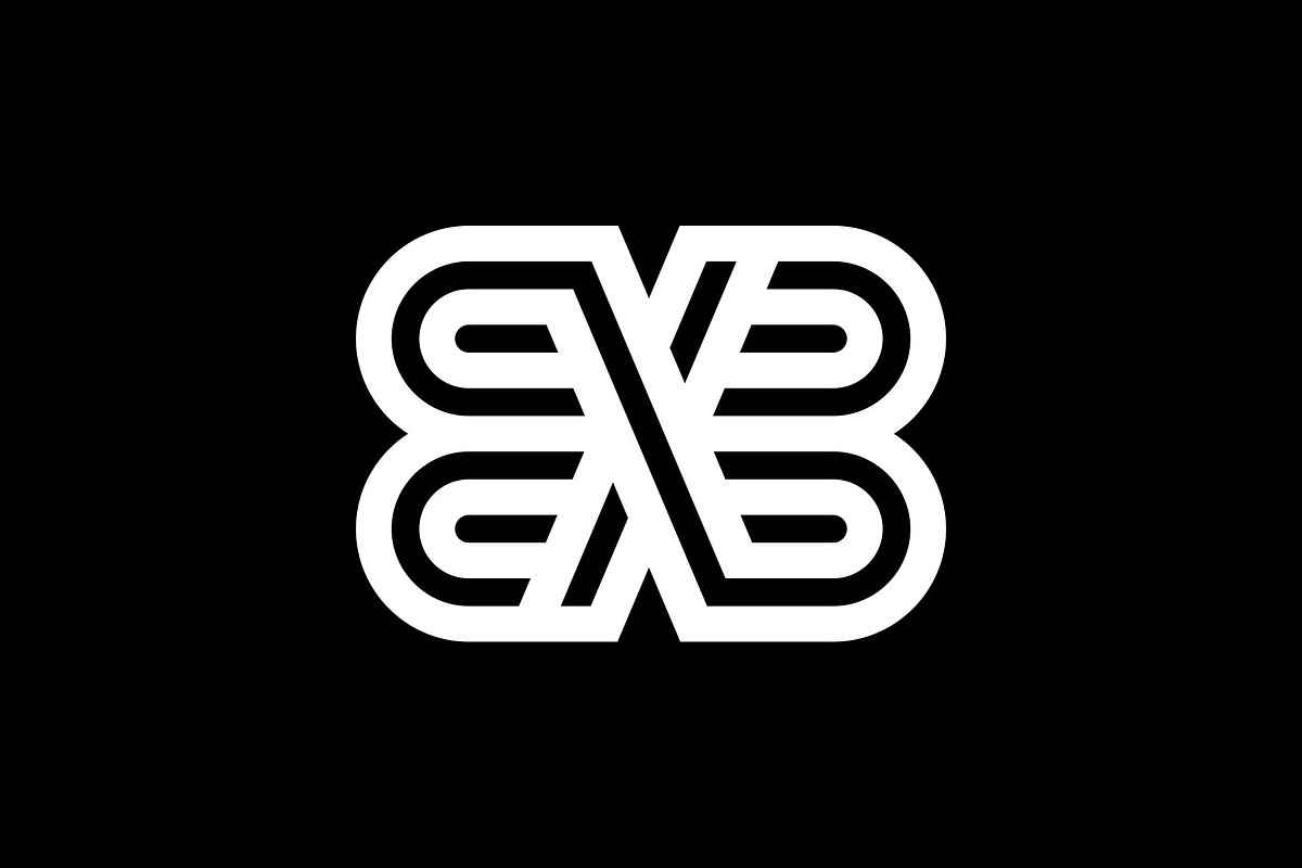 BXB Initial Monogram Letter Logo, a Branding & Logo Template by Buqancreative (Photo 2 of 2)