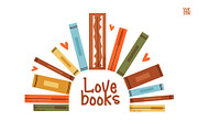 Stacks of books and textbooks, an Education Illustration by vik.stock (Thumbnail 8 of 8)