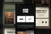 BRAND SHEETS for Figma by ASCEND, a Branding & Logo Template by Ascend Studio (Thumbnail 1 of 6)