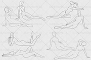 Photoshop Body Stamp Brushes, a Brush Add-On by sundrameda (Thumbnail 3 of 3)