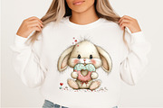 Whimsical Valentine Sweet Animals, an Illustration by Craft Nest (Thumbnail 7 of 11)