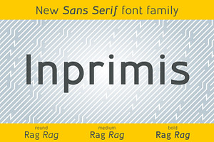 Inprimis - New Sans Serif typefamily