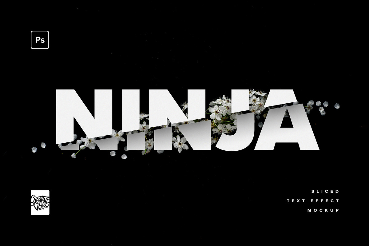 Split - Sliced Text Effect Mock-up, a Layer Style Add-On by veila.me (Photo 4 of 4)