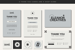 Etsy Shop Kit Branding Templates