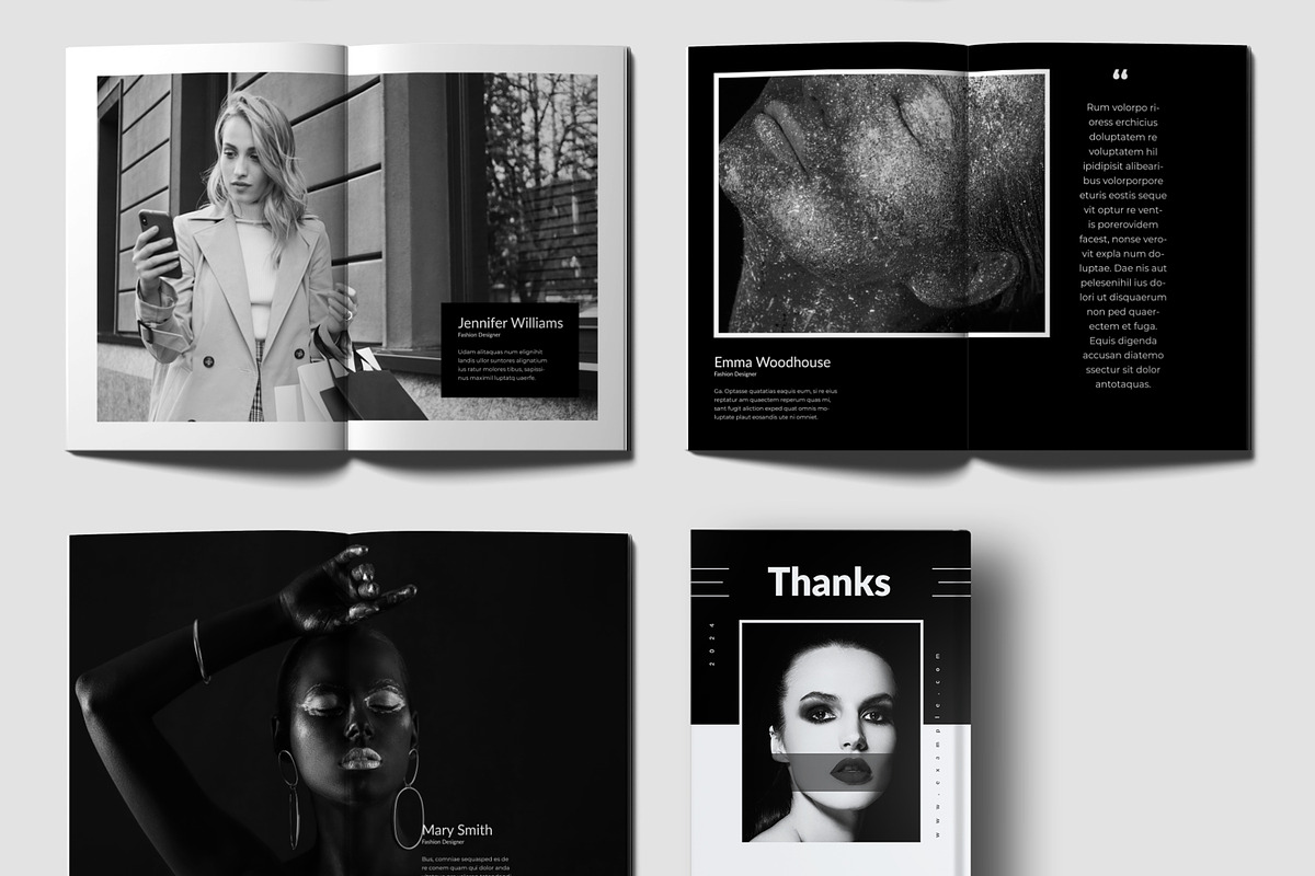Look Book Template, a Magazine Template by ContestDesign (Photo 4 of 4)