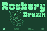 CS Rosbery Drawn, a Sans Serif Font by Craft Supply Co. (Thumbnail 1 of 8)