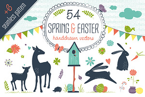 Spring & Easter Vector Set