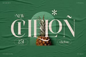 CHELON Classy Serif Font, a Serif Font by Storytype Studio