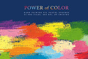 Oil Pastel Strokes clipart, a Texture Illustration by swiejko (Thumbnail 1 of 2)