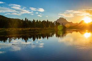 Grand Teton National Park Sunset