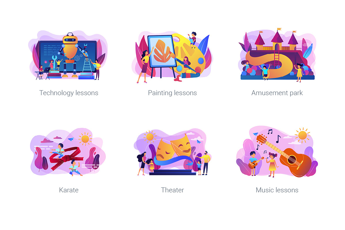 Travel concept illustrations, an UI Kit Template by Visual Generation (Photo 7 of 13)