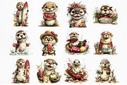 Summer Seal Clipart PNG, an Illustration by Craft Nest (Thumbnail 6 of 11)