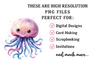 Watercolor Summer Clipart, an Illustration by OK Design (Thumbnail 4 of 6)
