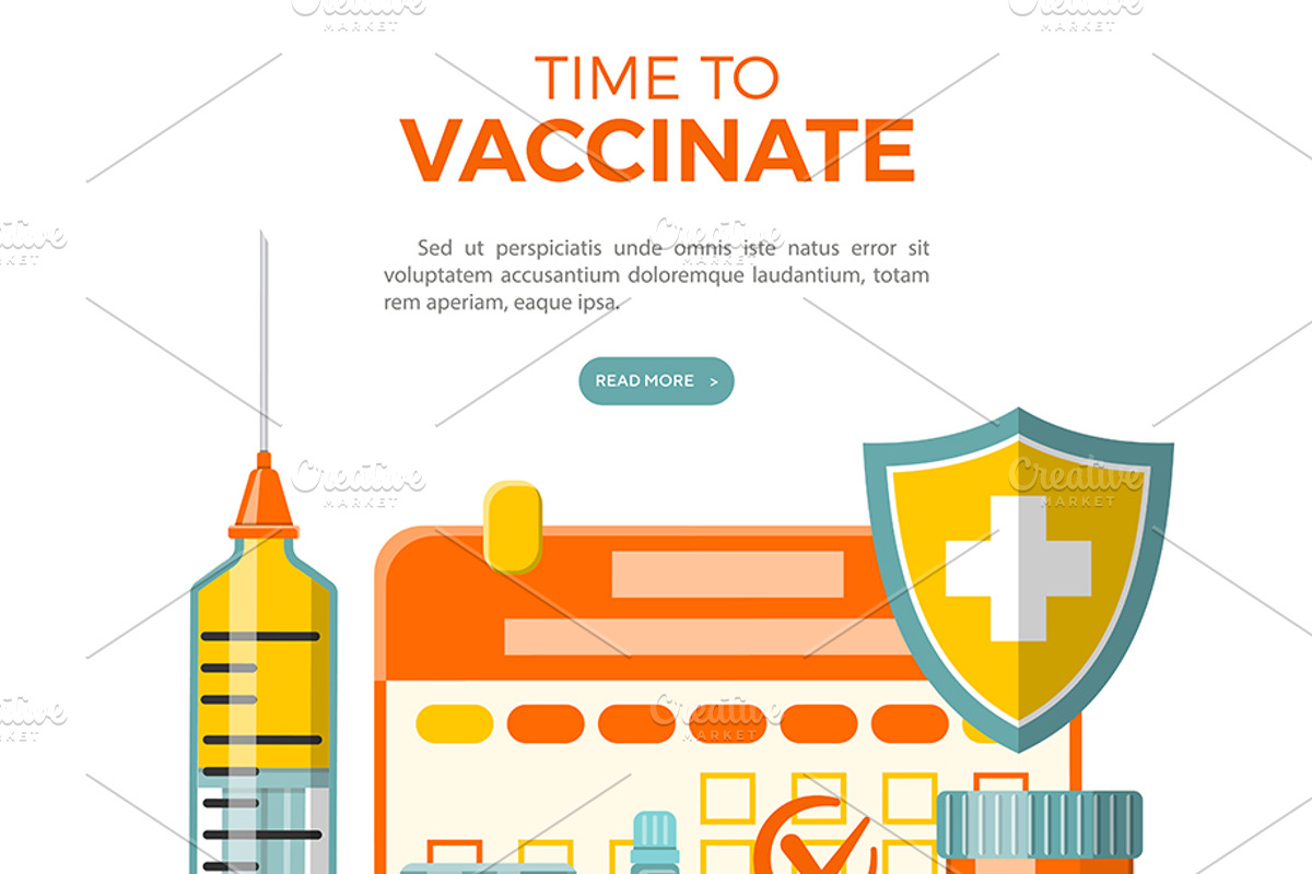 Vaccination Concepts with Syringe an, a Healthcare Illustration by TAlex (Photo 5 of 6)